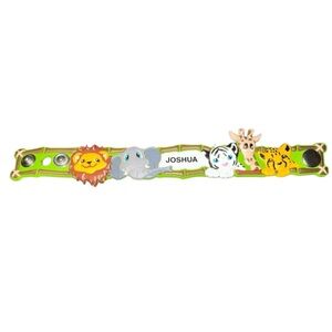 Boys Busch gardens bracelet with custom name Joshua